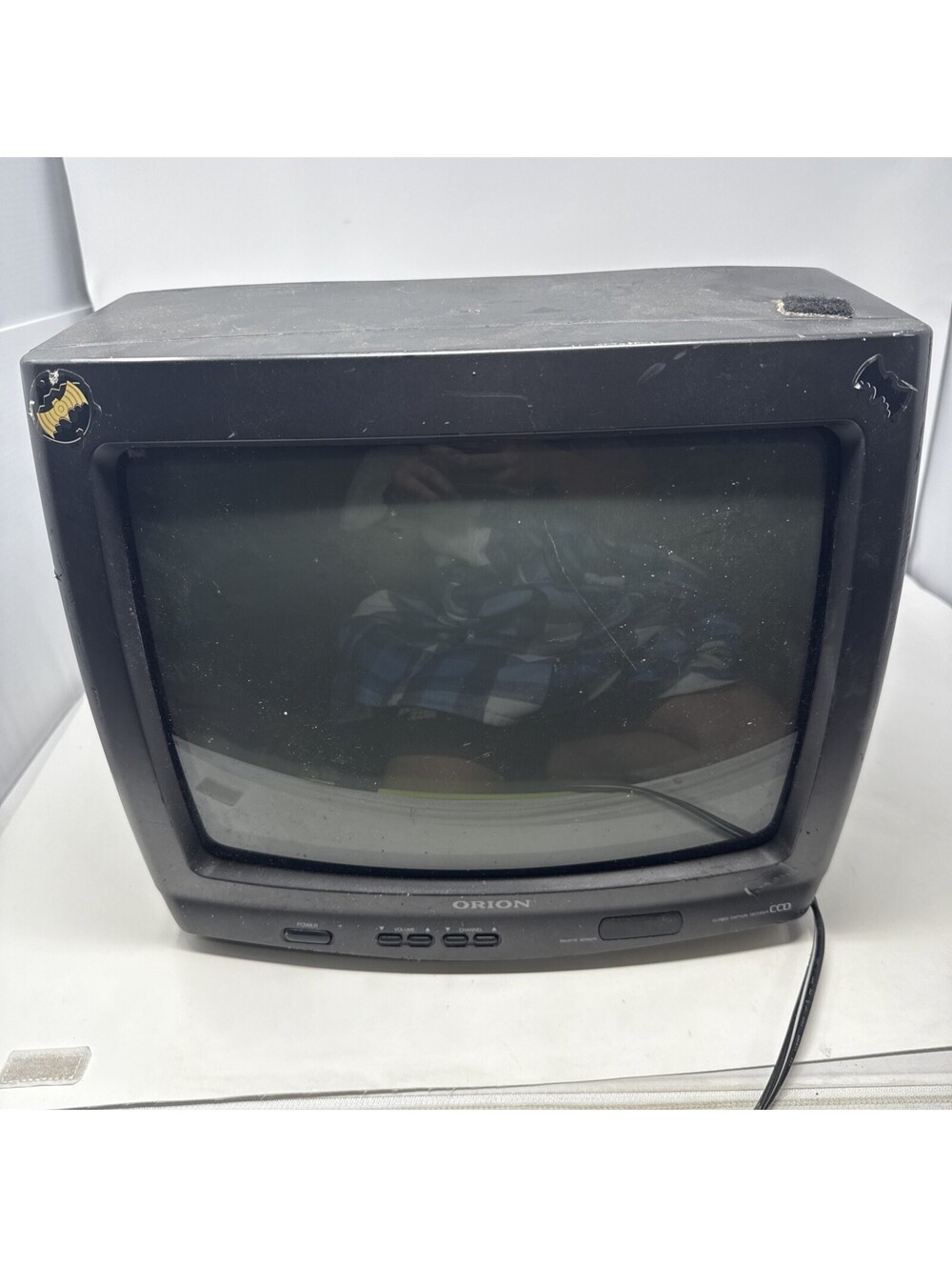 Vintage Orion TV1326 13" CRT TV Retro Gaming (No Remote) TESTED Working 90s